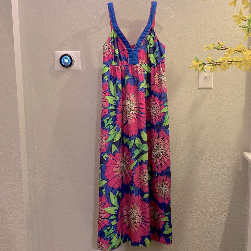 Lilly Pulitzer silk maxi dress